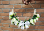 Bride arch flowers